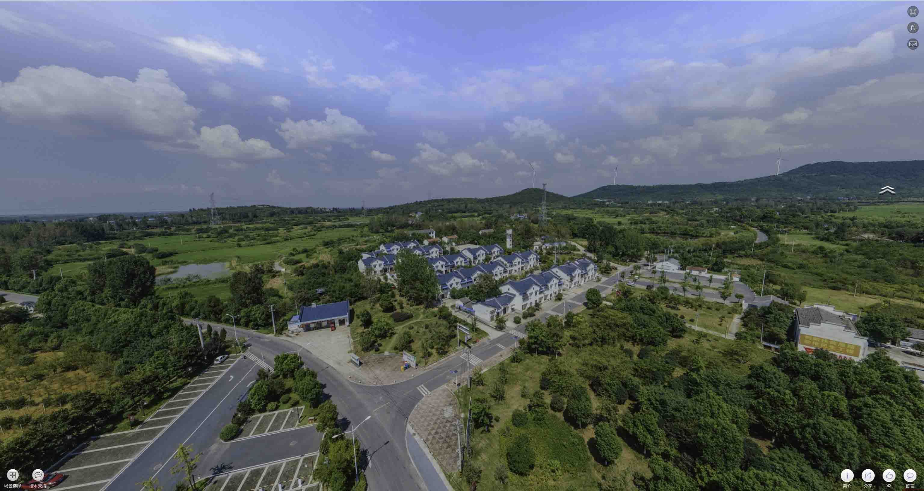 阆中360全景拍摄：记录生活每一刻的完整视角——在手绘地图中的创意应用
